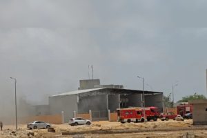 حريق جديد بمحطة كهربائية الشمالية في نواكشوط بعد يوم من اندلاع حريق بالمحطة الشرقية