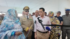 المختار ولد اجاي يتابع ميدانيا تنفيذ مشاريع حكومية في نواكشوط